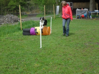 Janka und Karin bei der Arbeit